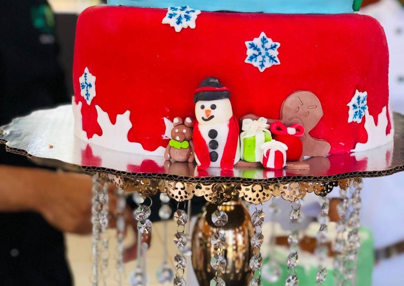 Paste de fondant. Navideño 🌲☃️