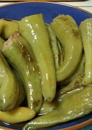 A picture of Stuffed Peppers with Meat.