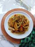 Oseng Pare Tahu Kuning