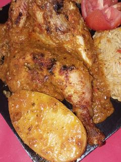 صورة لوصفة دجاج البري بري