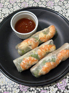 A picture of SP.0465 - Vietnamese Shrimp and Pork Spring Rolls (Gỏi Cuốn).
