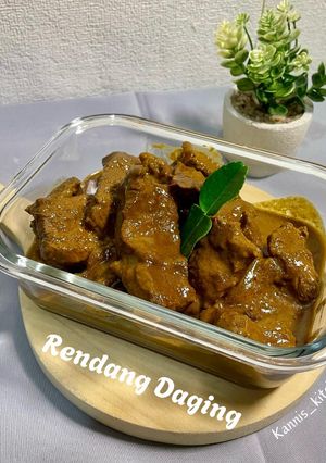 Foto resep 154. Rendang Daging Bumbu Instan