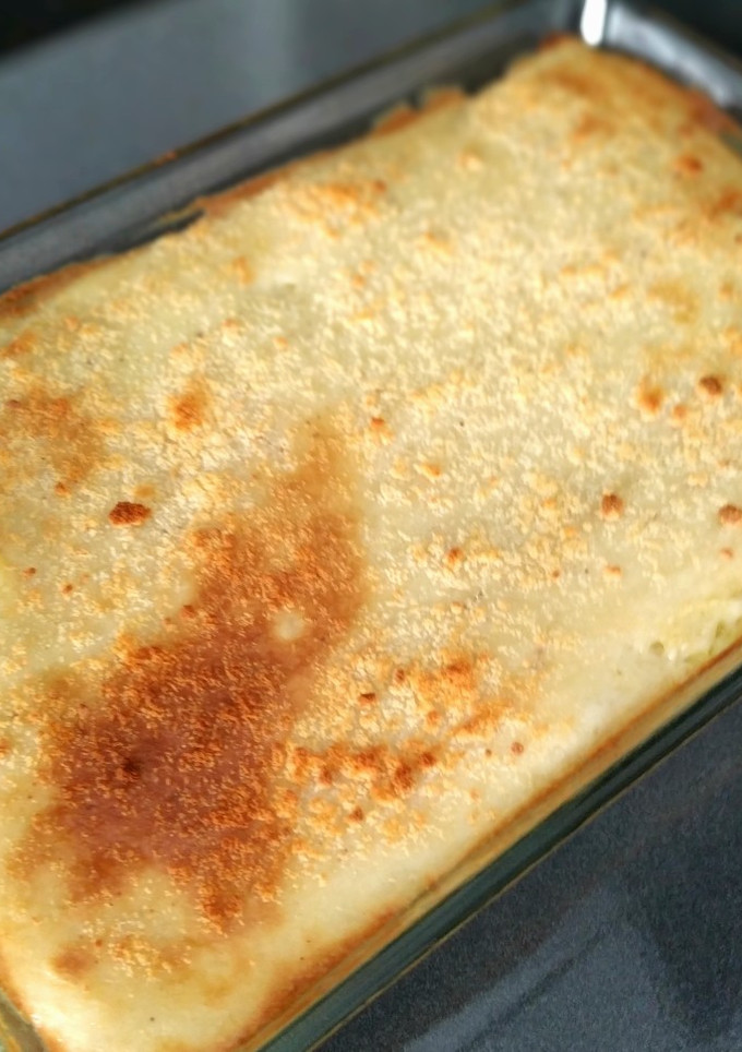 Una foto de Lasaña de espinacas y ricotta