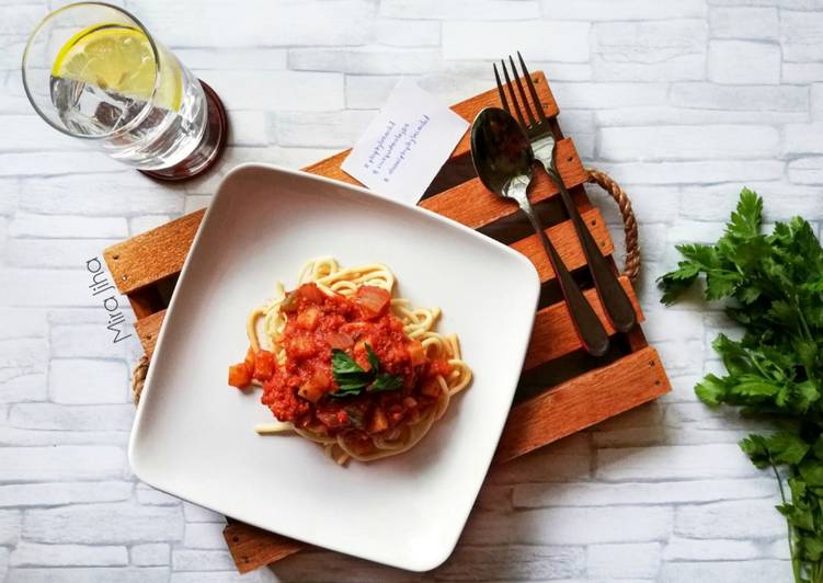Resepi Spaghetti Bolognese #PhoPbyLiniMohd yang Lezat