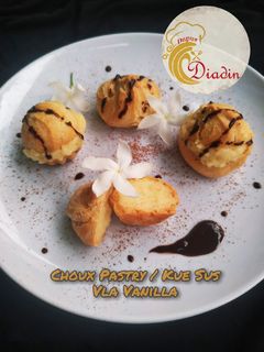 Foto resep Choux Pastry/Kue Sus Vla Vanilla