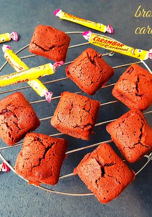 Une photo de Brownies carambar chocolat au lait