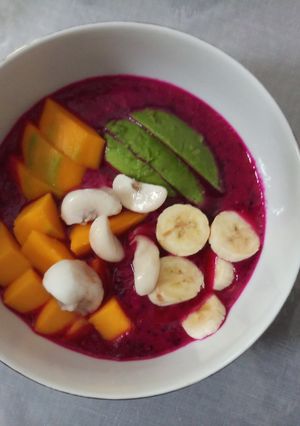Foto resep Sarapan buah kuah naga