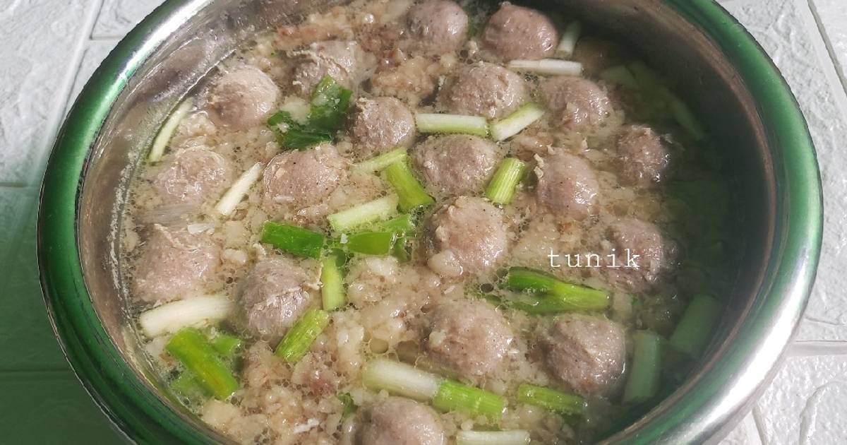 Resep Kuah Bakso Ala Abang Jualan Oleh Tunik 🍀 Cookpad