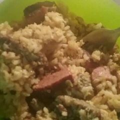 A picture of Breakfast fried rice.