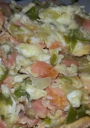 Foto principal de Revuelto de salmón ahumado