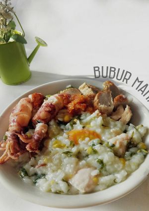 Foto resep Bubur manado sederhana