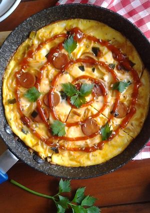 Foto resep Pasta Frittata