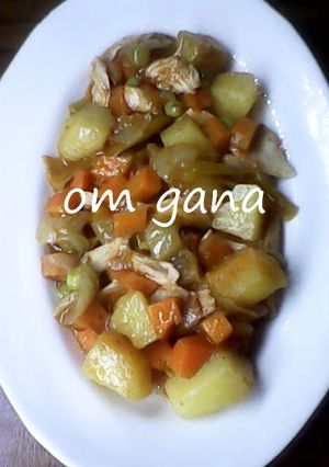 صورة لوصفة اكل صينى بقطع الفراخ