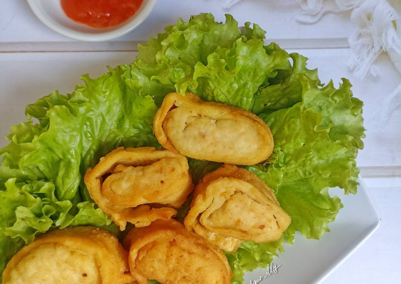 Langkah Mudah untuk Membuat Egg roll tahu yang Lezat Sekali