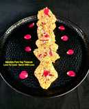 Rose Kalakand - Rose Milkcake