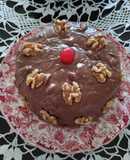 Torta de chocolate en freidora de aire