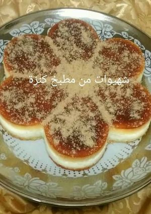 صورة لوصفة بسبوسة بالكريمة