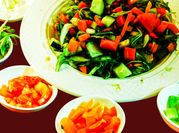 A picture of arabic lunch