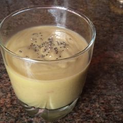 A picture of Avocado banana smoothie.