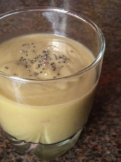 A picture of Avocado banana smoothie.