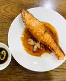 Cá hồi nướng teriyaki nồi chiên không dầu