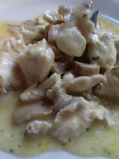 Una foto de Pollo a la Reina
