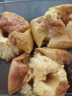 Una foto de Manzanas asadas
