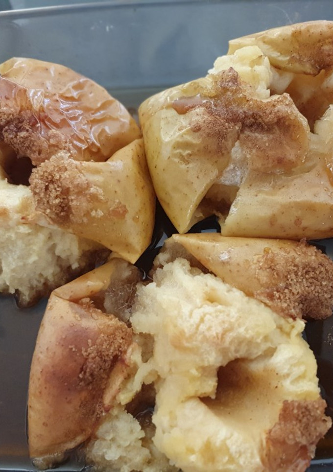 Una foto de Manzanas asadas