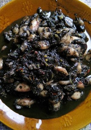 Foto resep Cumi Tinta Hitam