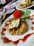 Potatoes cheese donuts