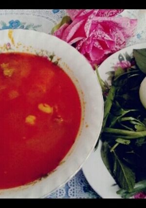 عکسی از دستور آبگوشت✌😍