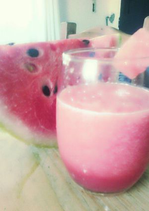 Foto principal de Licuado o jugo de sandía