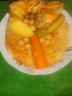صورة لوصفة طعام بالخضرة