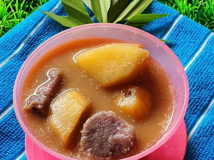 Cara Sederhana Membikin Resep  Kolak pisang ubi yang Bikin Ngiler, Sempurna