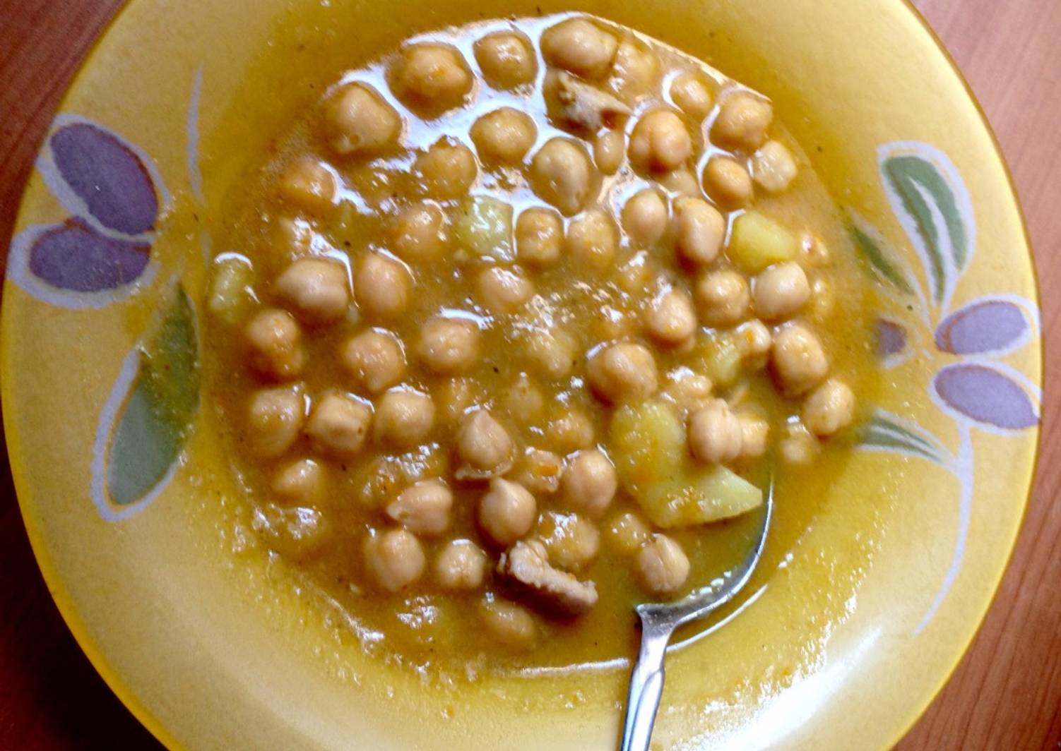 Garbanzos con pollo Receta de Estilo Fem Cookpad