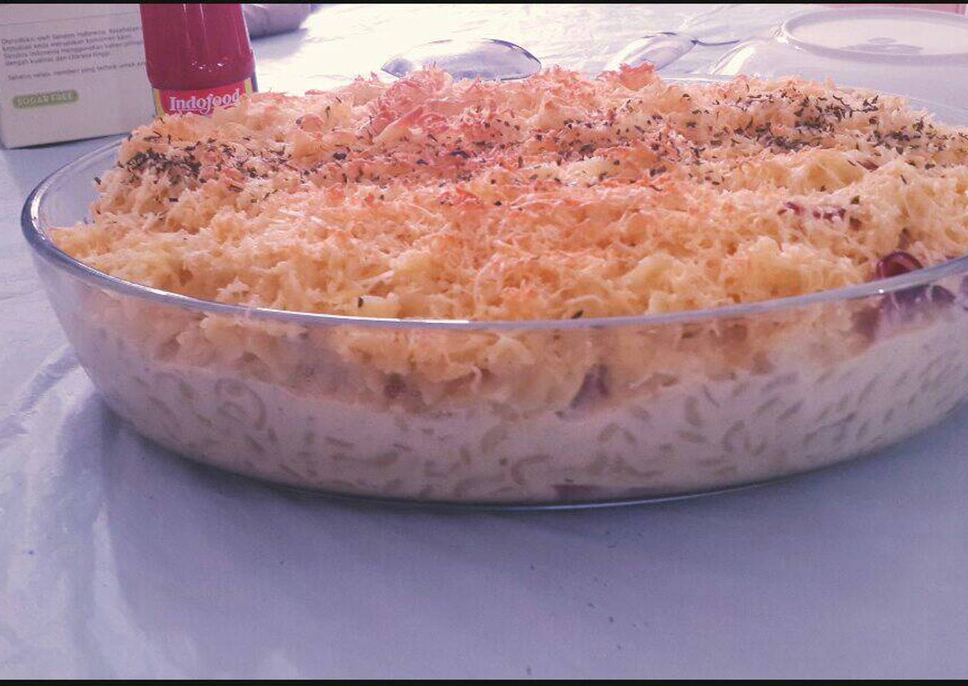Makaroni panggang ala cafe