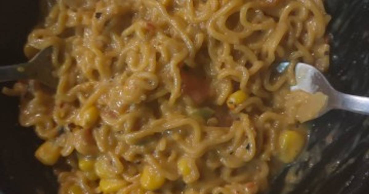 Sweet corn maggi Recipe by Monika gujer Cookpad