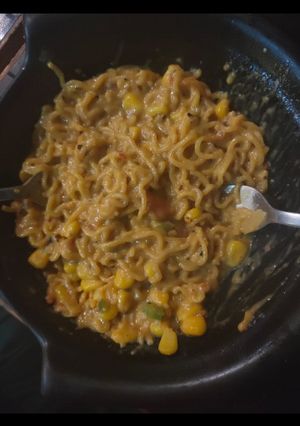 A picture of Sweet corn maggi.
