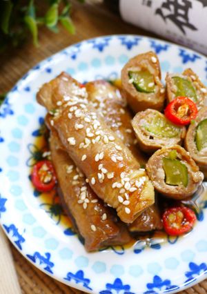 【御釀燒烤滋味】蜜汁烤肉黃瓜捲 的食譜成品照片