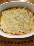 Coliflor con papas y champignons al horno