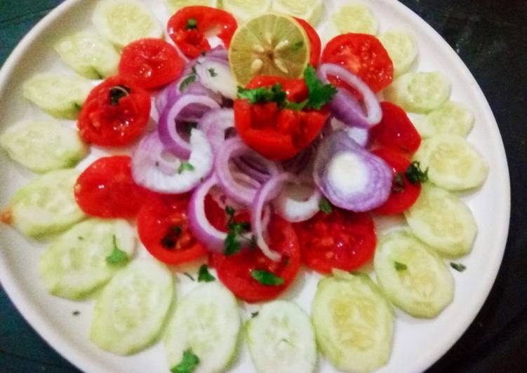 Fresh vegetable salad