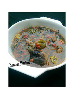 A picture of Cat fish pepper soup "point and kill".