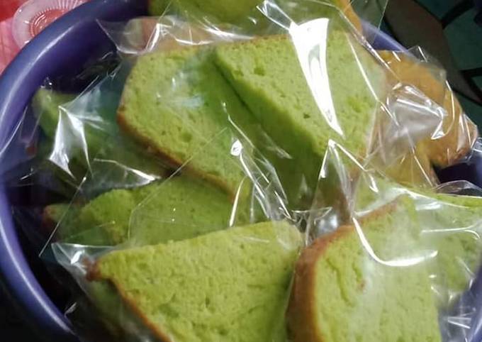 Resep Bolu Panggang Pandan Super Lembut 