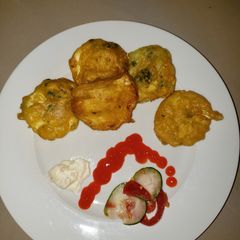 Courgette Fritters A picture of Courgette Fritters.