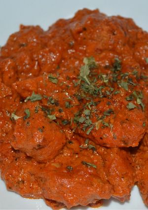 A picture of Chicken Tikka Masala.