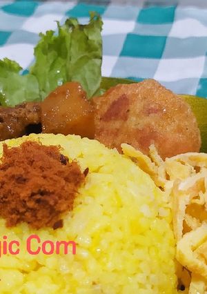 Foto resep Nasi Kuning Magic Com