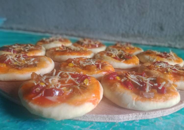 Bumbu Pizza mini menu bakulan dapur evi | Cara Masak Pizza mini menu bakulan dapur evi Yang Lezat