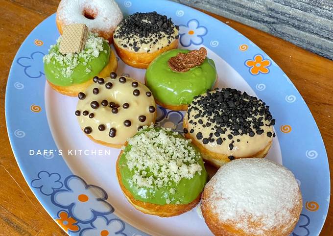 Anti Ribet, Membuat Donat (Tanpa Ulen, 1x Proofing)🍩 Irit Untuk Jualan