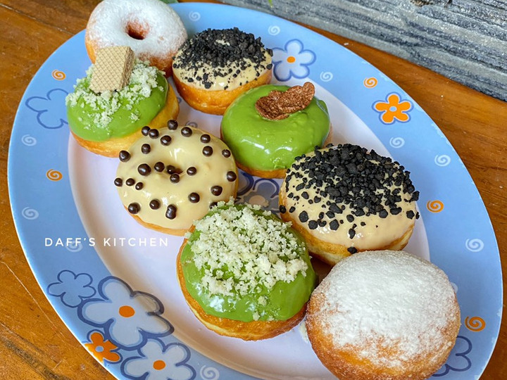 Anti Ribet, Membuat Donat (Tanpa Ulen, 1x Proofing)🍩 Irit Untuk Jualan