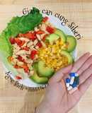 Ức gà xào ớt chuông